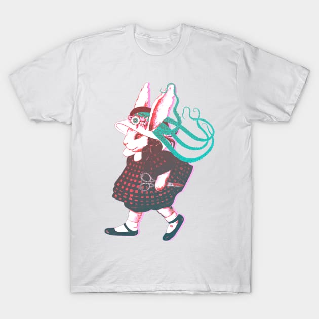 Bunny T-Shirt by Crowtesque